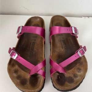 Birkenstock Pink Double Strap Sandals